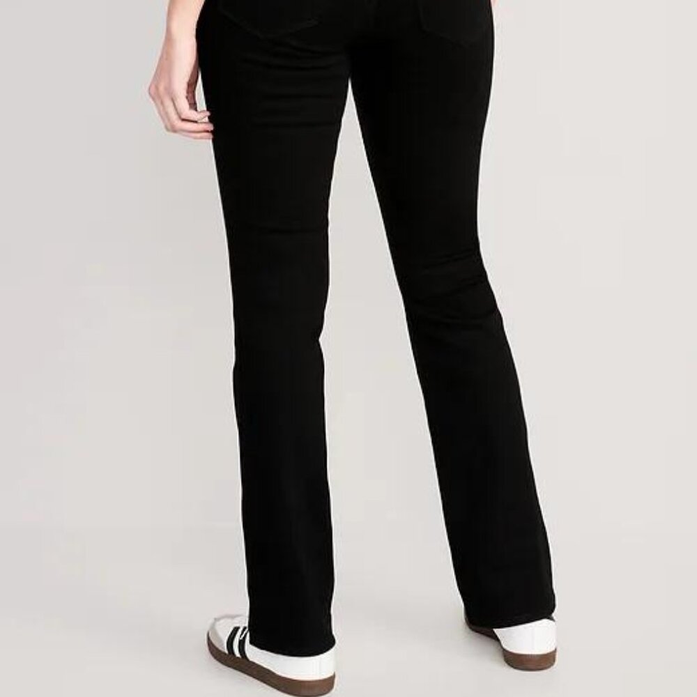 NWT Old Navy Mid-Rise Kicker Boot-Cut Jeans for Women - Picture 4 of 12